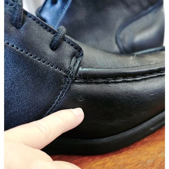 Red Wings Dunoon Chukka Adventure Gorpcore Black Leather Boots USA 13E - Picture 10 of 13